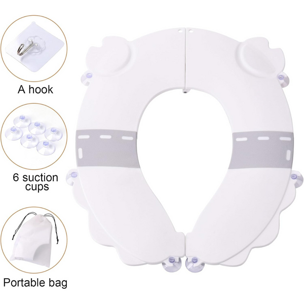 Portable One-handed Removal Folding Travel Potty Seat