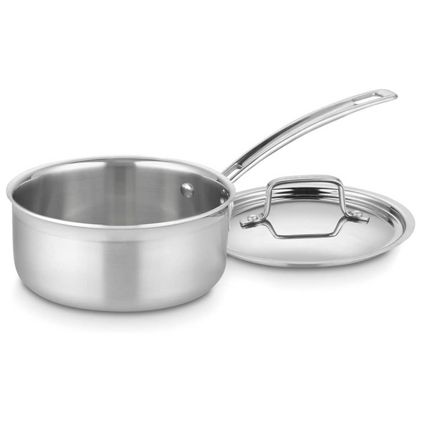 Cuisinart 1.5 Quart Multiclad Pro Triple Ply Saucepan