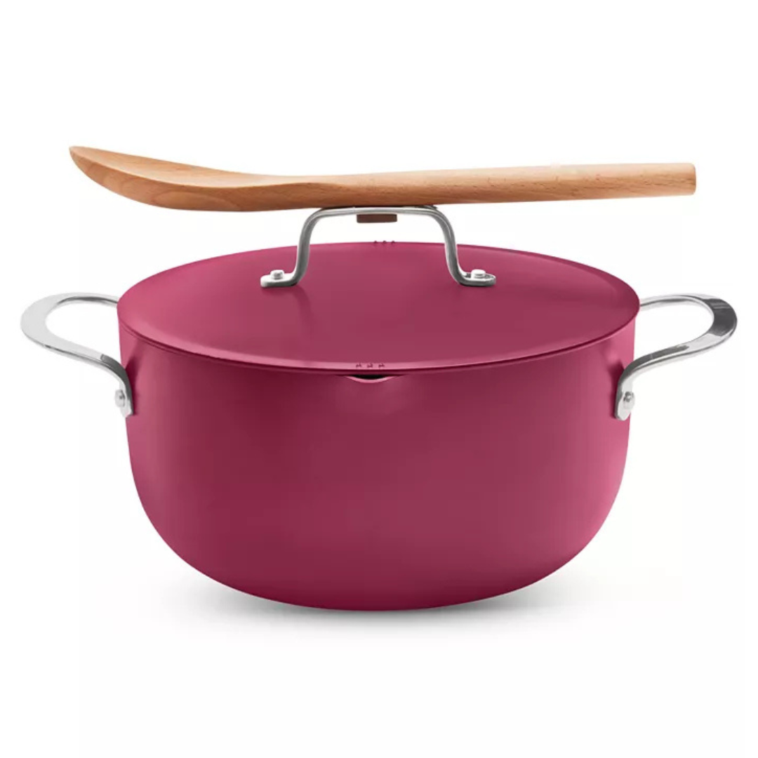 The Cellar 6-Qt. Ceramic Nonstick Complete Stock Pot