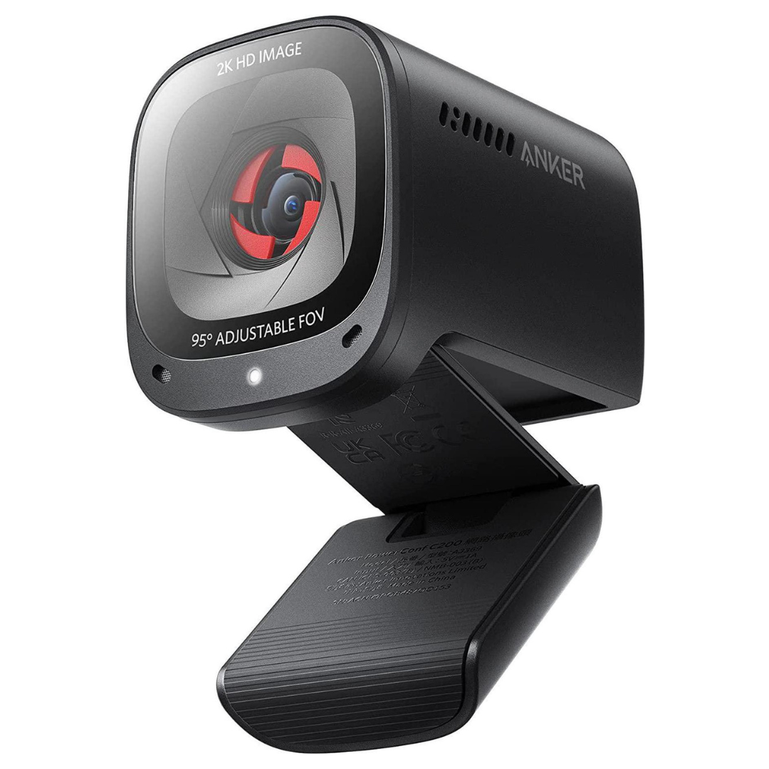 Anker PowerConf C200 2K Mac Webcam With Microphones