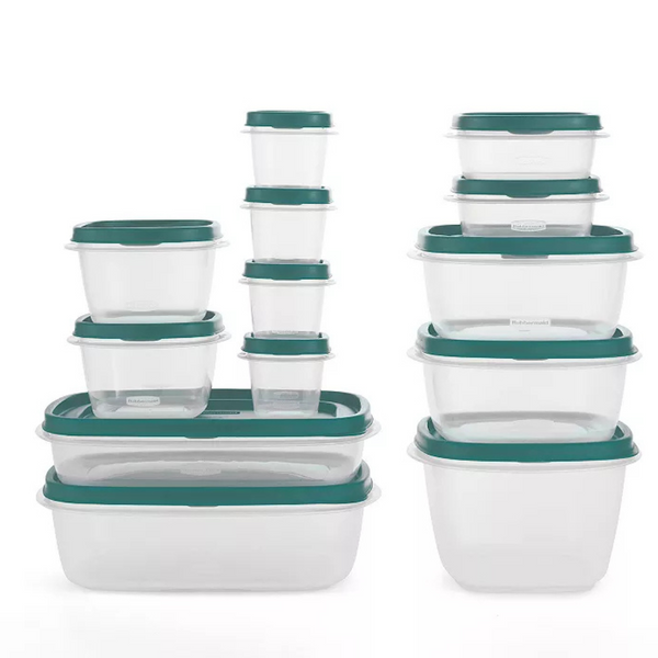 26-Pieces Rubbermaid Easy Find Lids Food Storage Containers