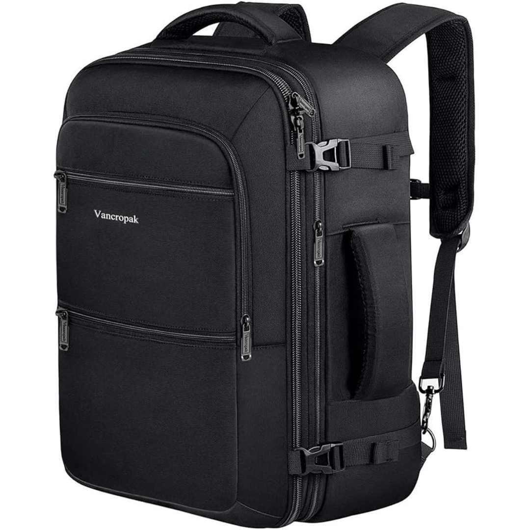 Vancropak 40L Flight Approved Carry On Backpack (X-Large)