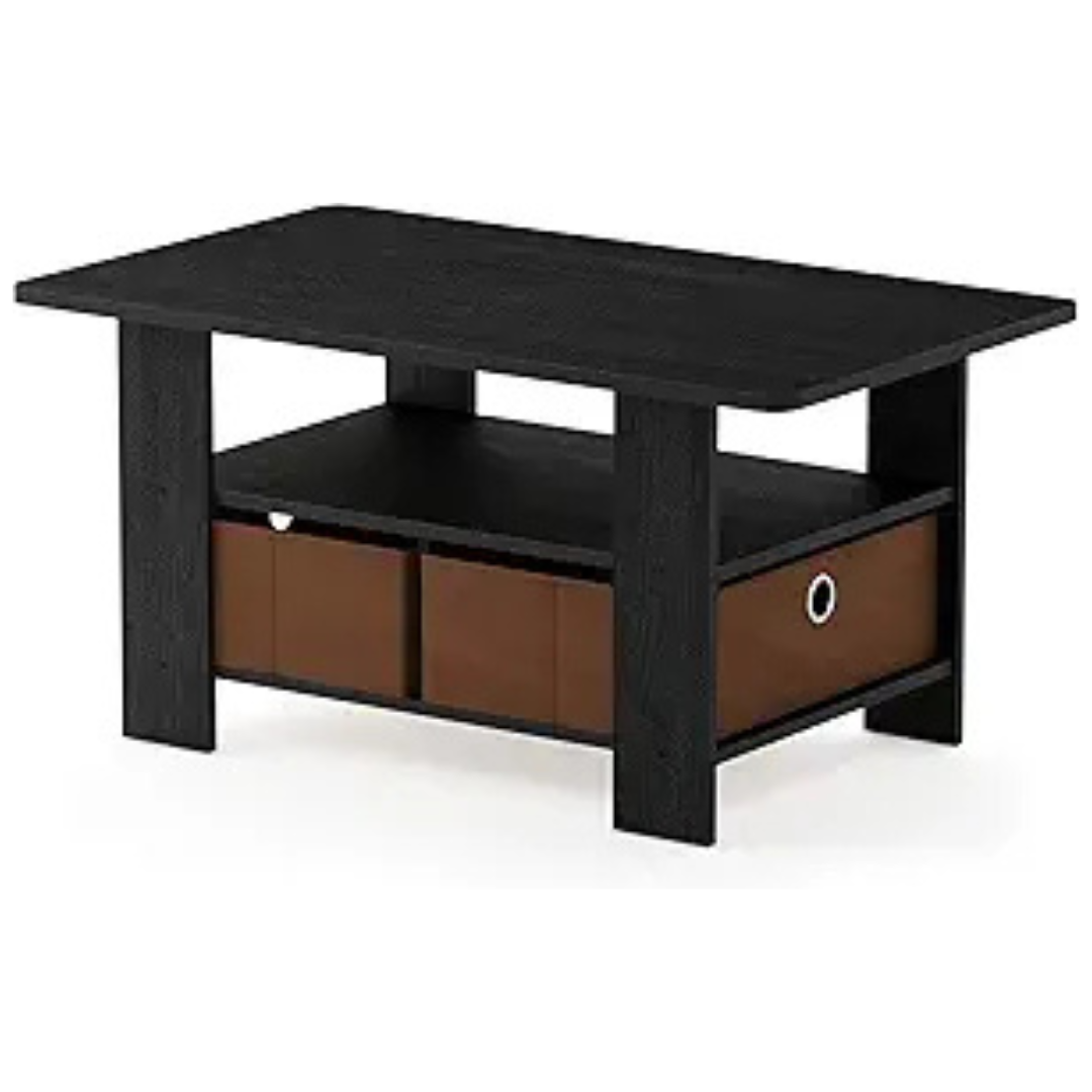 Furinno Andrey Coffee Table With Bin Drawer