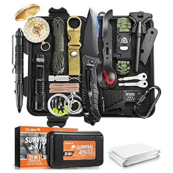 Dusor 21 In 1 Survival Kit Gifts For Men