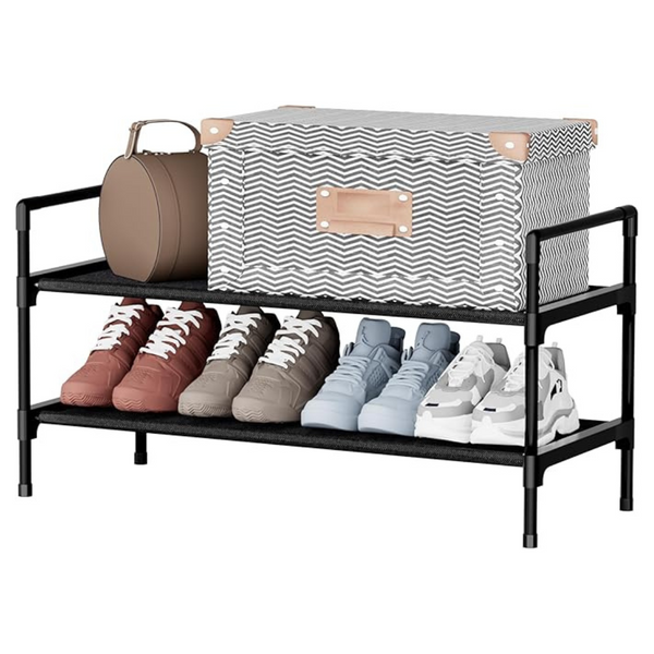 2-Tier Shoe Organizer Rack