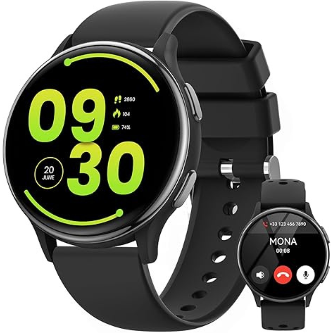 1.27" IP68 Waterproof Fitness Smart Watch (Answer/Make Call)