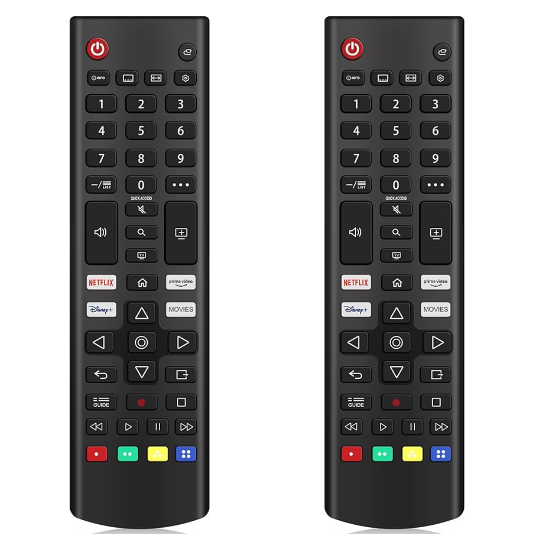 2-Pack Replacement Universal Remote For LG TV