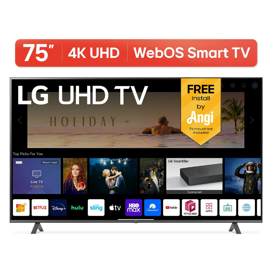 LG 75UQ7070ZUD 75" 4K Ultra HDR Smart LED WebOS TV