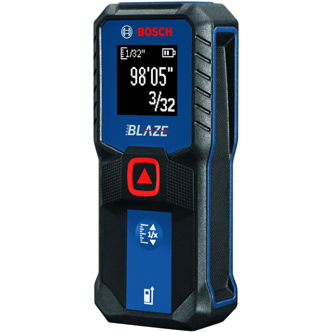 Bosch GLM100-23 100-Ft Blaze Laser Distance Meters W/ Backlit Display