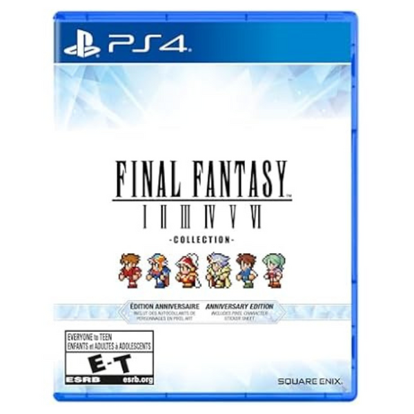 FINAL FANTASY I-VI Collection Anniversary Edition For PS4