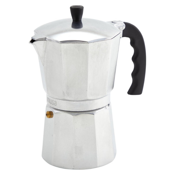 3-Cup Aluminum Espresso Moka Pot Stovetop Coffeemaker