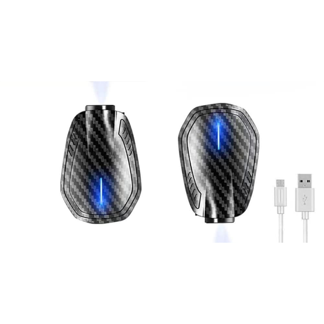 2-Pack Rechargeable Wireless Car Door LED Lights