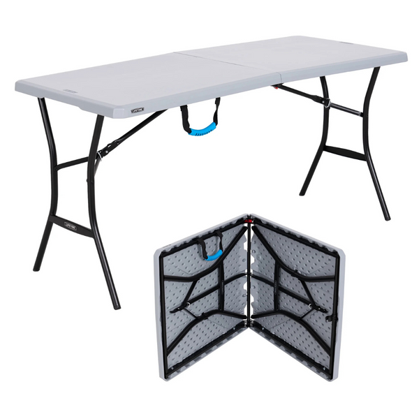 5-ft Lifetime Folding Tailgating Camping And Outdoor Table