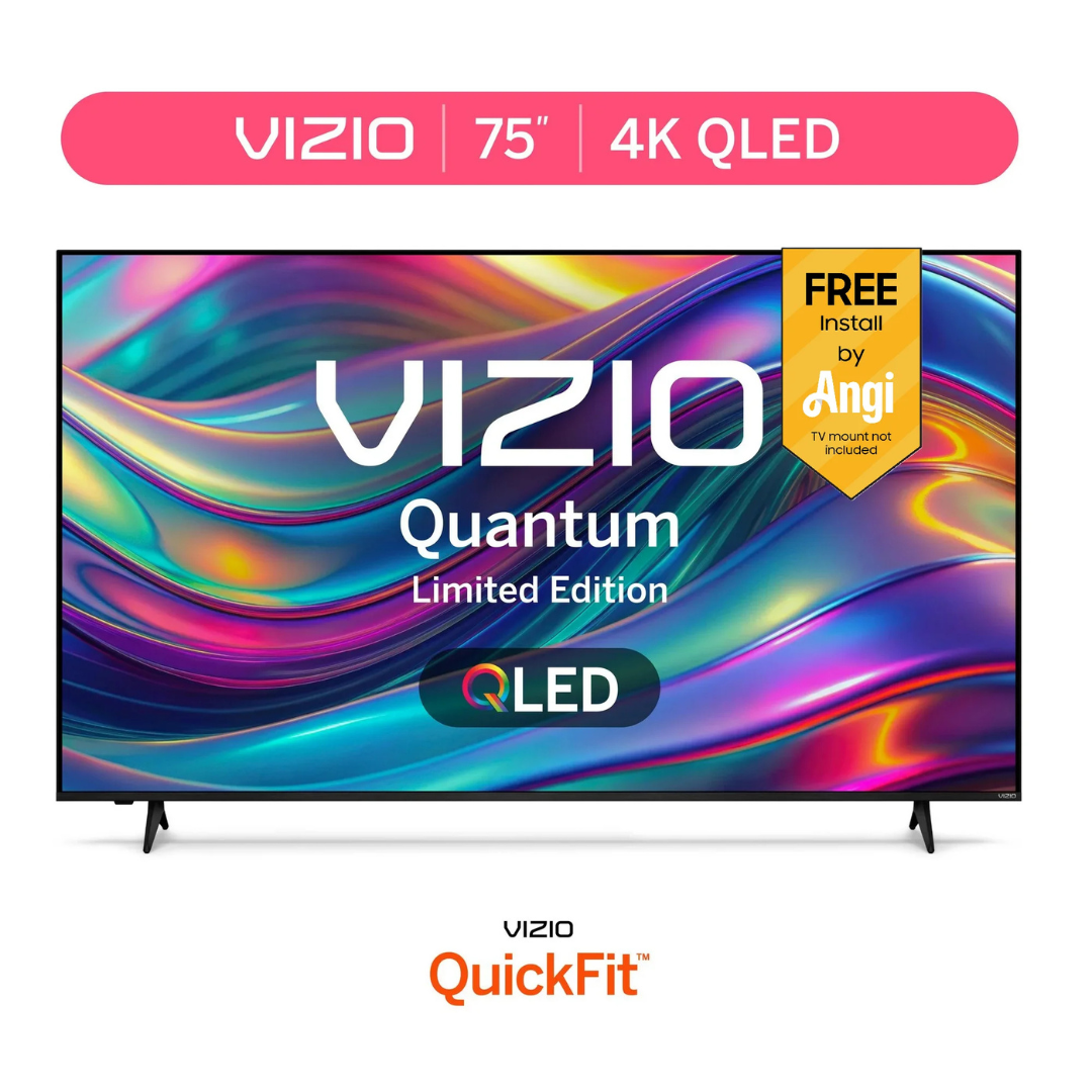 VIZIO M75Q6x-L4 75" 4K Ultra HD Smart QLED TV