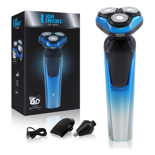 Men's Rechargeable Waterproof Electric Shaver