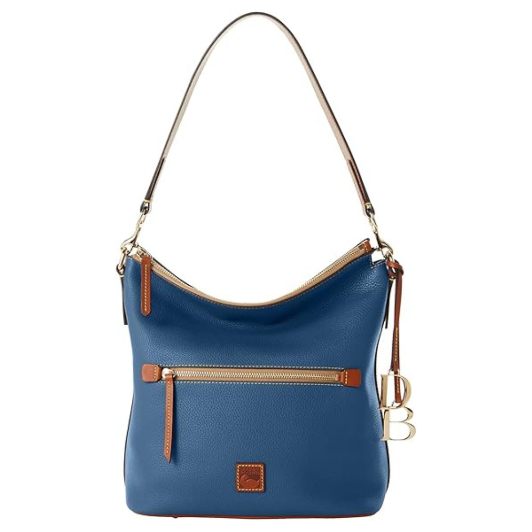 Dooney & Bourke Pebble Grain Large Sac Shoulder Bag (2 Colors)