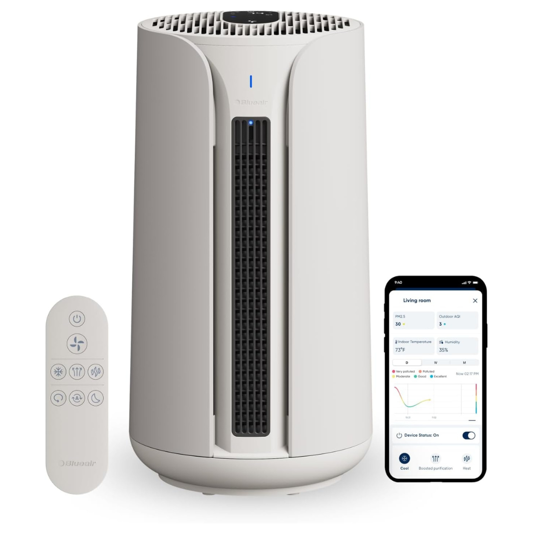 Blueair ComfortPure Most Powerful 3-in-1 HEPASilent T10i Air Purifier