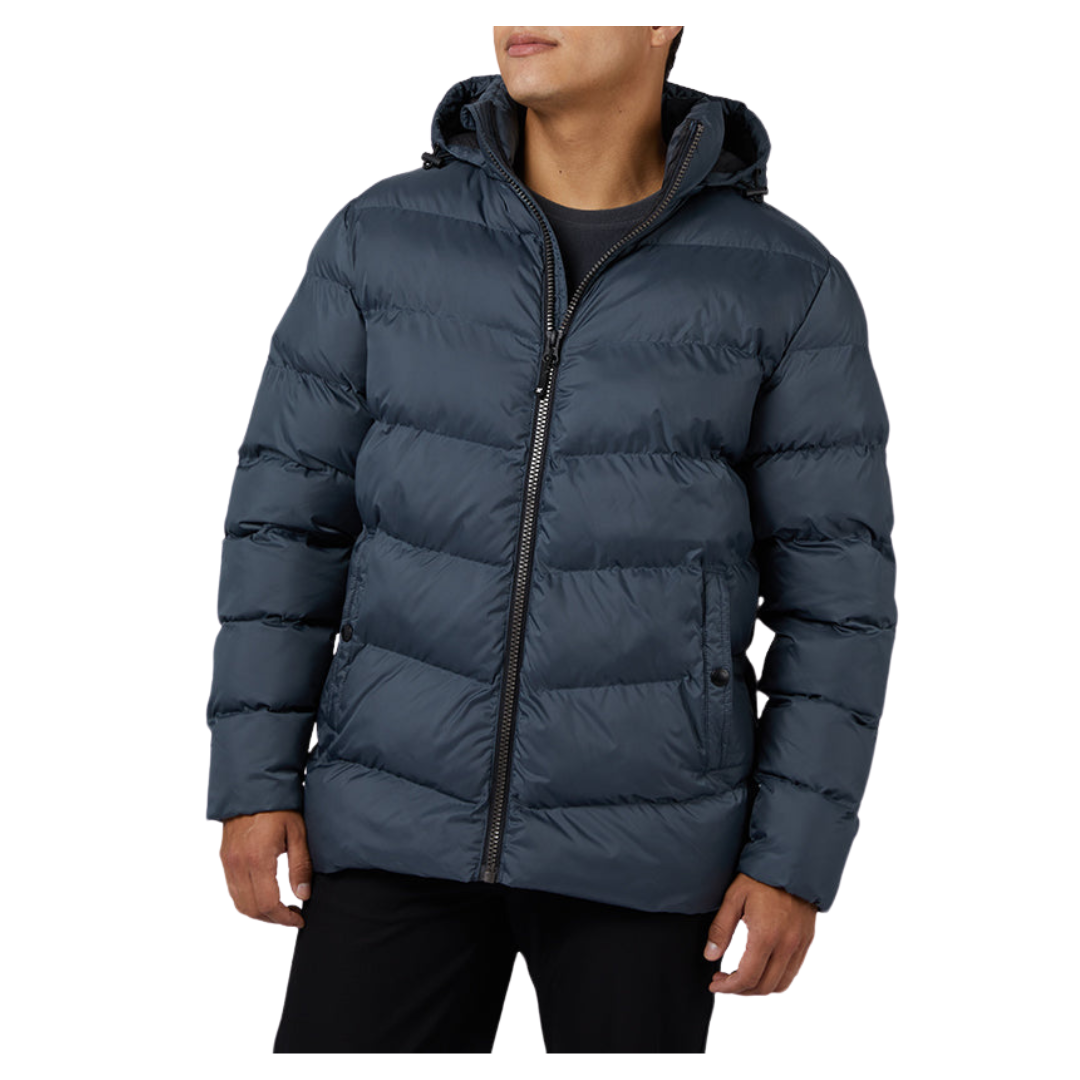 32 Degrees Men's Microlux Heavy Poly-fill Puffer Jacket (3 Colors)