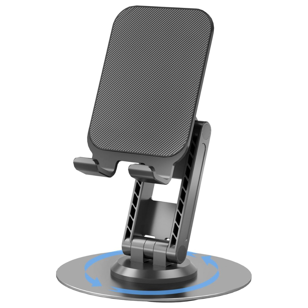 Oncheer Portable & Foldable 360º Rotating Phone Holder Stand