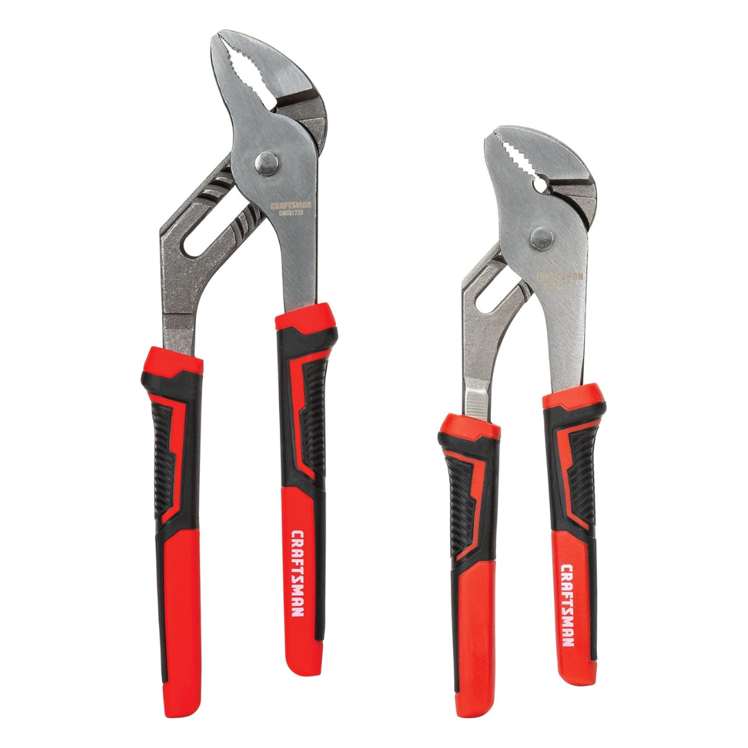 2-Piece Craftsman Pliers 8" & 10" Groove Joint Set (CMHT82547)