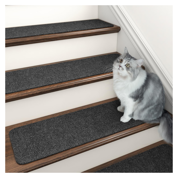 30" x 8" Non Slip Reusable Peel And Stick Stair Treads