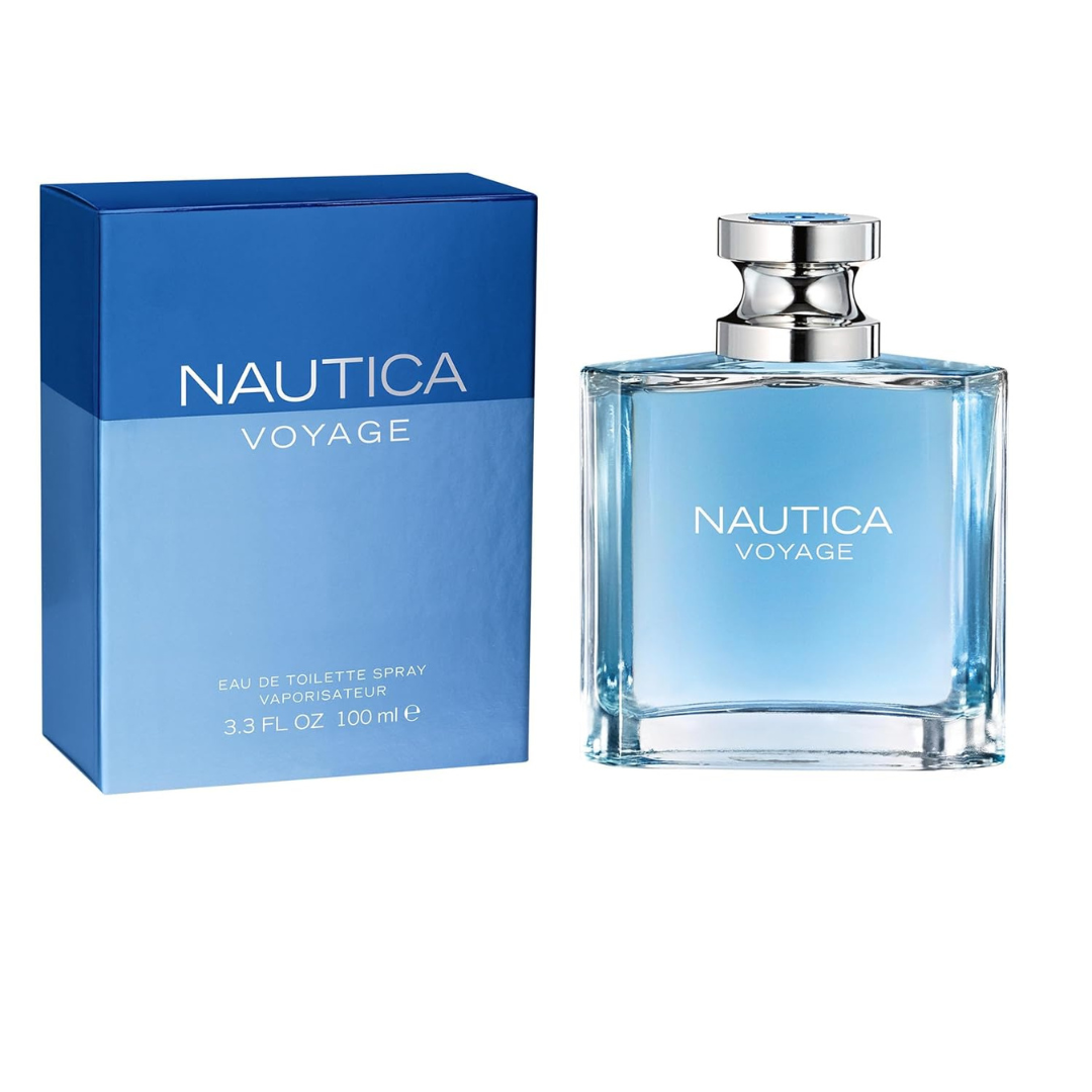 3.3oz Nautica Voyage Eau De Toilette Men's Spray