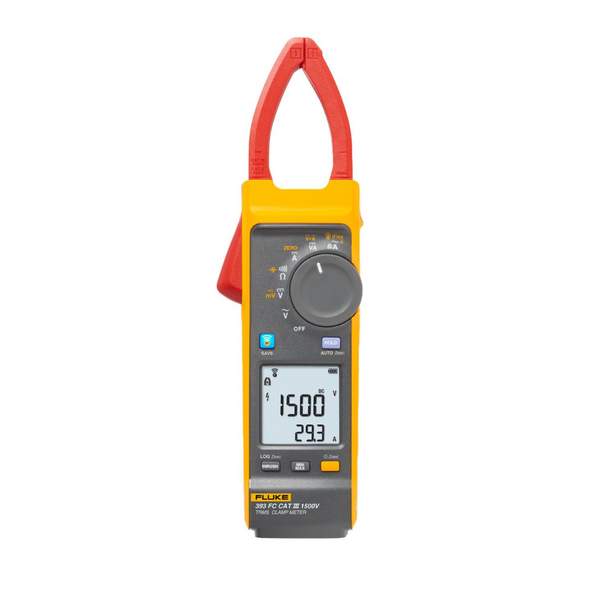 Fluke 393 FC CAT III 1500V Solar Clamp Meter