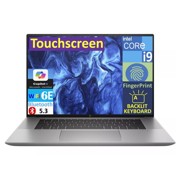 HP ZBook Studio G10 16" 4K UHD Touchscreen Laptop (i9-13900H / 36GB RAM / 512GB SSD / 6GB RTX A1000)