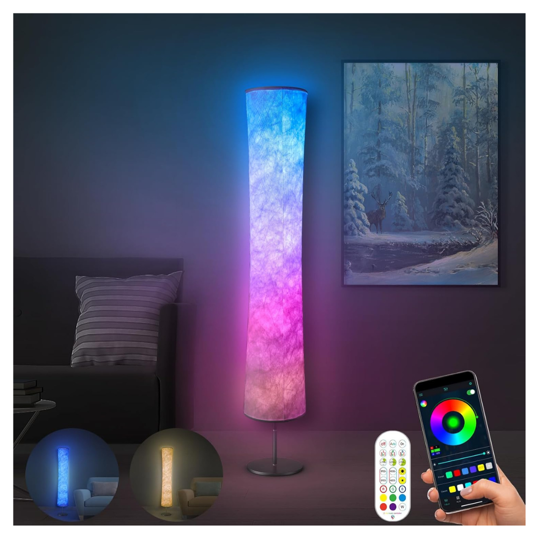 Torchlet Smart RGB Color Changing Floor Lamp