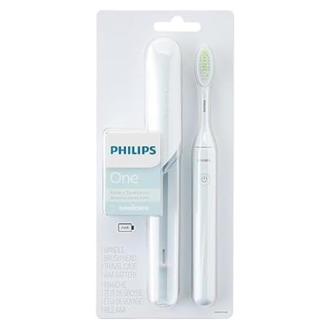 Philips One By Sonicare Battery Toothbrush (Mint Blue)