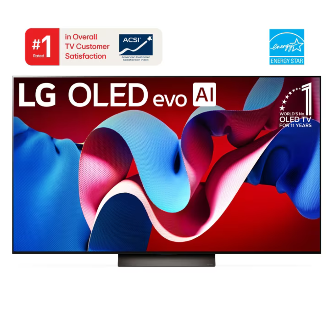 LG OLED65C4PUA 65" 4K Ultra HDR Smart OLED evo webOS TV (2024)