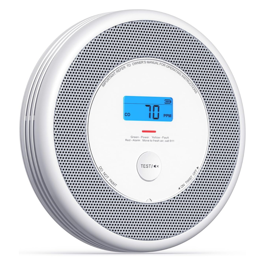 X-Sense Combination Smoke And Carbon Monoxide Detector With Voice Alerts