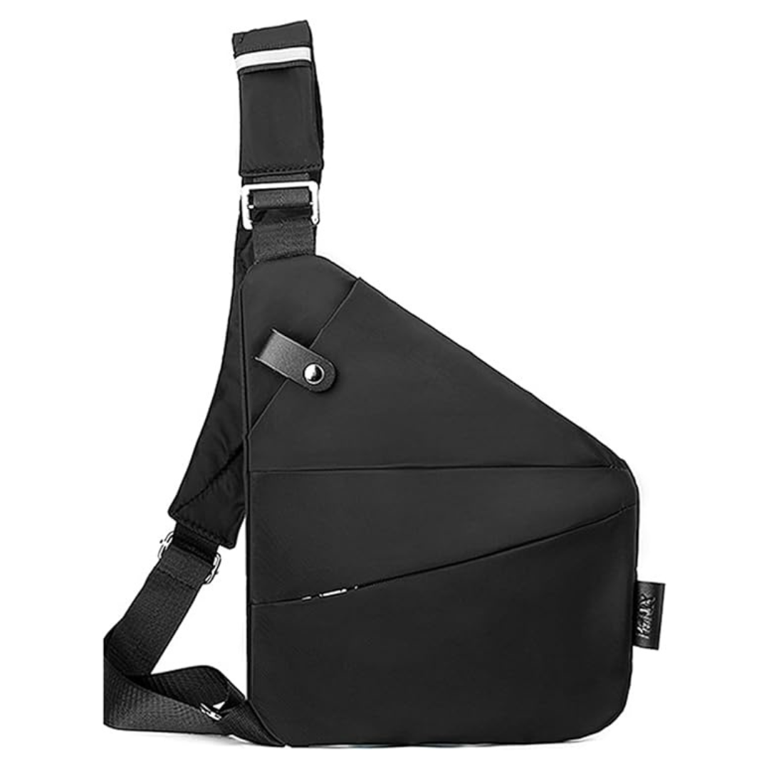 Unisex Anti Theft Left Shoulder Slim Sling Crossbody Bag (Various Colors)