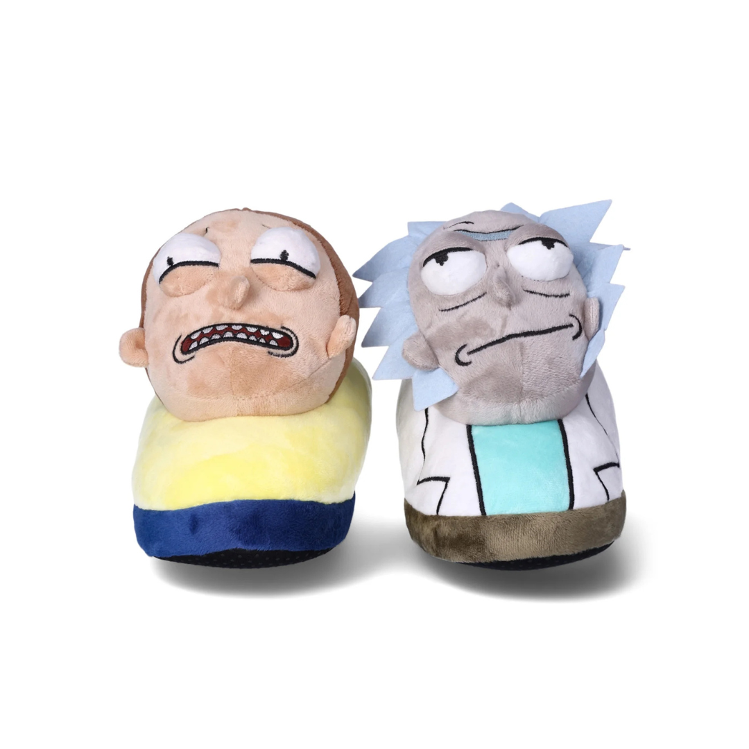 Rick And Morty Men's 3D Characters Slippers