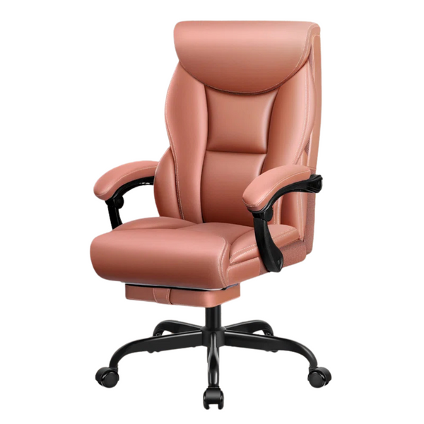 Inbox Zero Loreene Ergonomic Executive Chair With Footrest