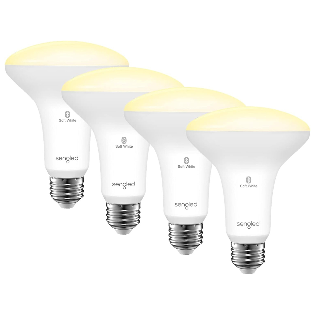 4-Pack Sengled Alexa BR30 S1 Auto Pairing Smart Flood Light Bulb