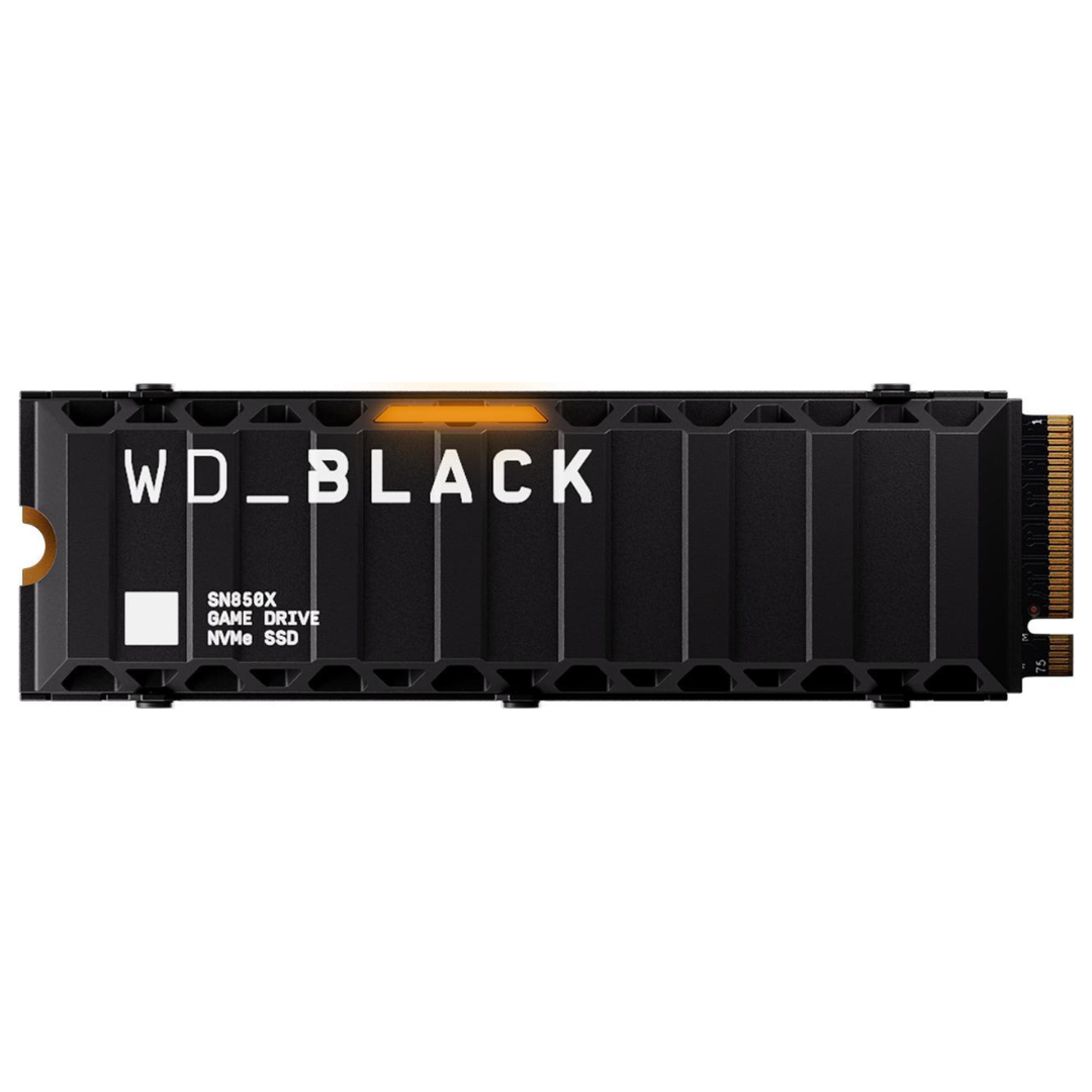 WD 8TB WD_BLACK SN850X NVMe PCIe 4.0 M.2 Gaming Internal SSD With Heatsink