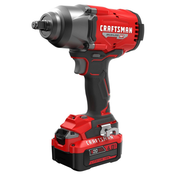 Craftsman Impact Wrench 1/2" High Torque Battery And Charger Included