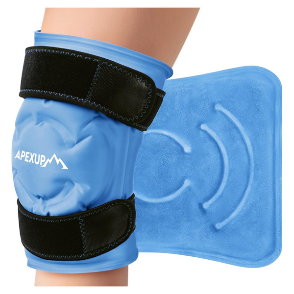 Large Reusable Flexible Knee Ice Pack Wrap