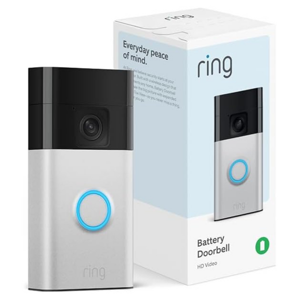 All-new Ring Battery Video Doorbell With Two-Way Talk