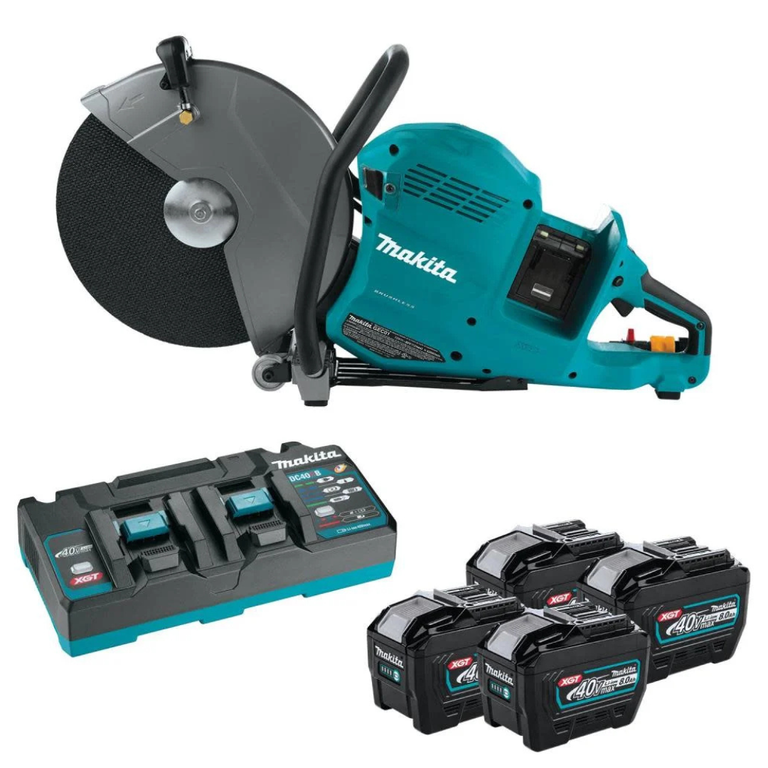 Makita 80V Max (40V Max X2) Xgt Brushless 14 inches Power Cutter Kit