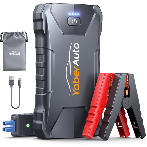 YaberAuto 12V 3000A Portable Car Battery Jump Starter