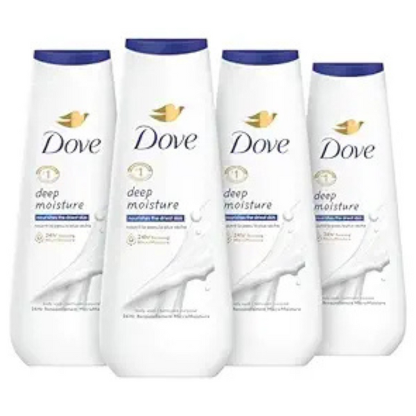 4-Count 20-Oz Dove Deep Moisture Body Wash