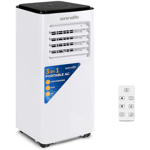 SereneLife 8000 BTU 3-in-1 Portable Air Conditioner