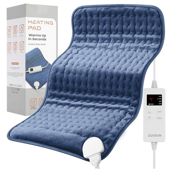 Large Electric Heating Pads With Auto Shut Off & 6 Heat Settings