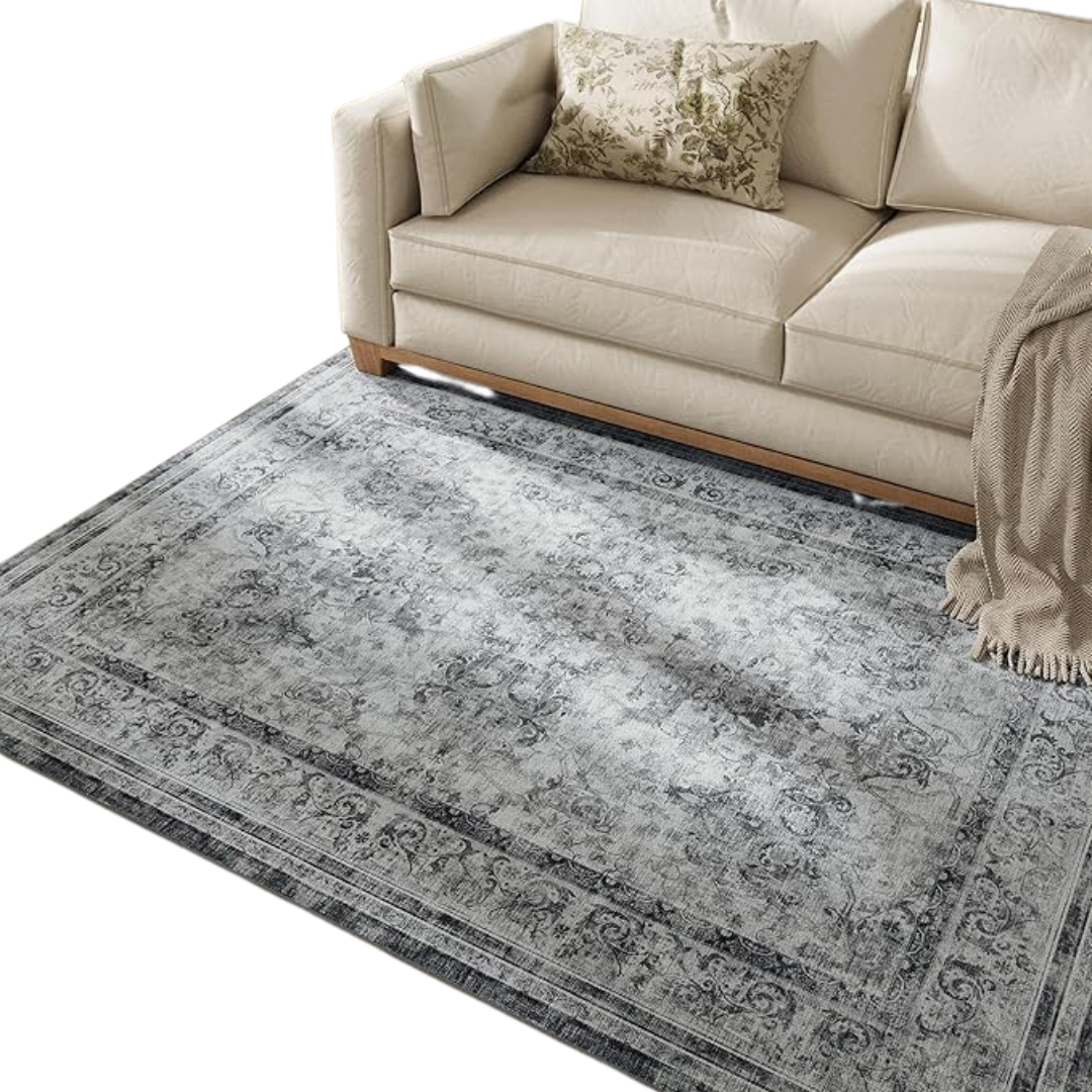 5x7 Ft Area Non-Slip Carpet Rug