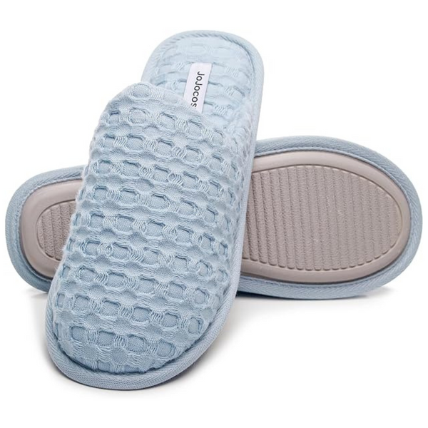 Women's Pure Cotton Simple Scuff Slippers