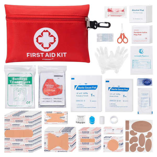 150-Piece Portable Waterproof Lightweight Mini First Aid Kits