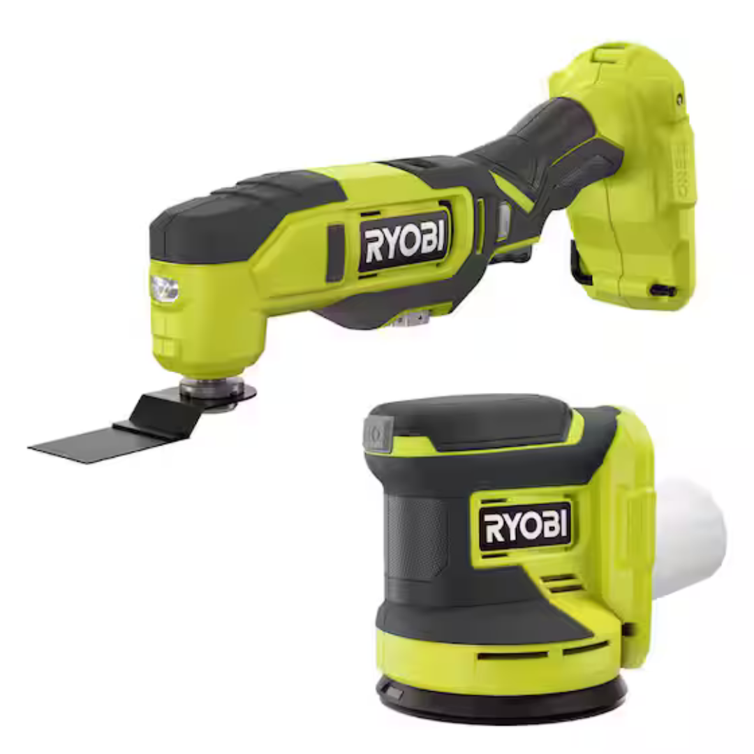 Ryobi ONE+ 18V Cordless 2-Tool Combo Kit With Multi-Tool