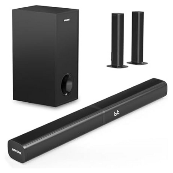 Wohome 2.1 Sound Bar With 5" Subwoofer